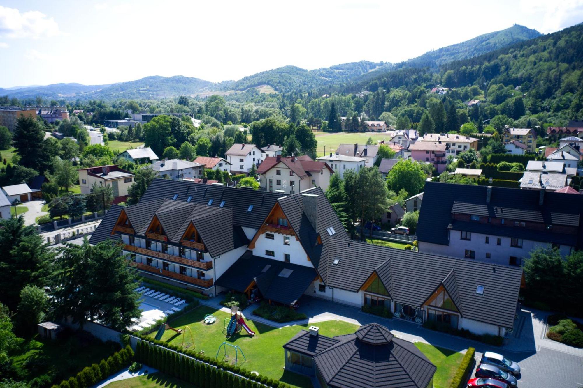Hotel Beskidian Wegierska Gorka Esterno foto