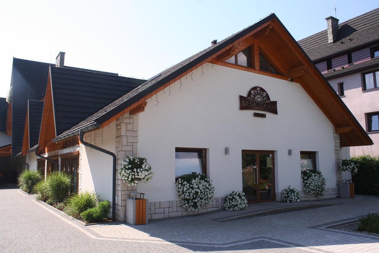 Hotel Beskidian Wegierska Gorka Esterno foto